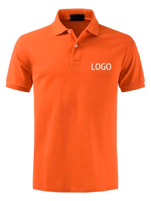 Custom mens printing embroidery logo high quality 100% cotton or polyester plain blank uniform golf polo shirts